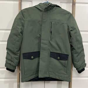 Ripzone Green Jacket with Sherpa Lining